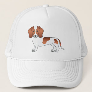 Casquette Cheveux courts Rouges Dachshund mignon chien de de
