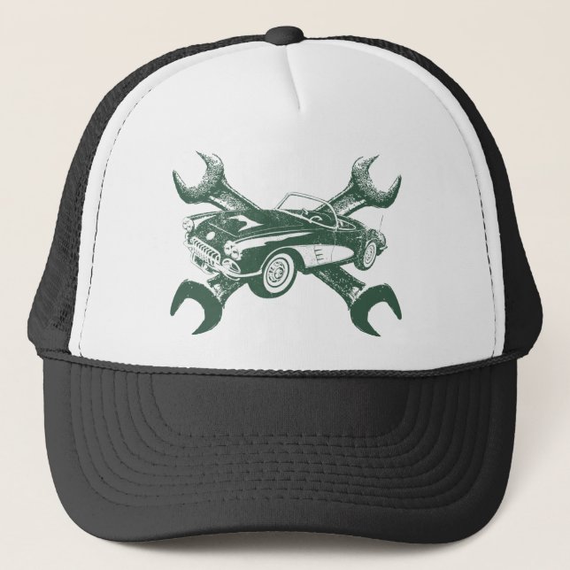 Casquette Chevrolet Corvette 1958 (Devant)