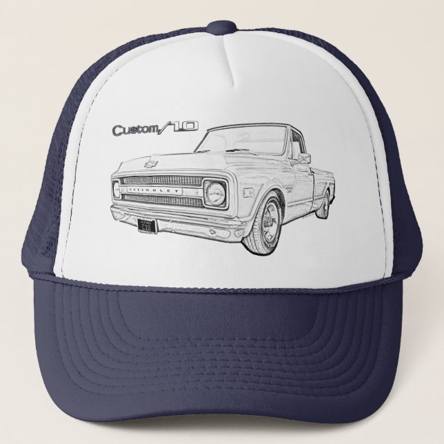 Casquette Chevy C10 Custom (Devant)