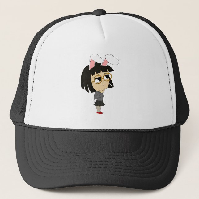 Casquette chibi bunnygirl  (Devant)