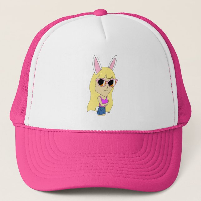 Casquette chibi bunnygirl   (Devant)