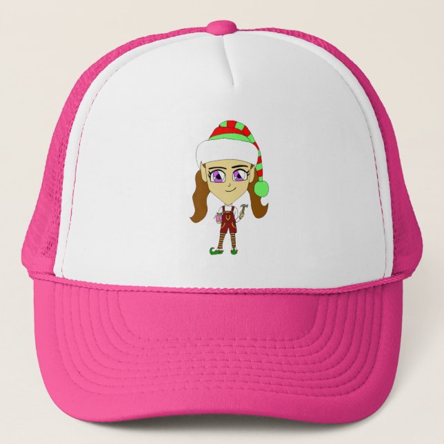 Casquette chibi elf  (Devant)