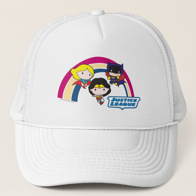 Casquette Chibi Justice League Rainbow (Devant)