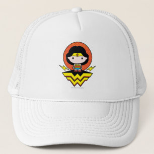 Casquette Chibi Wonder Woman avec Pois et logo