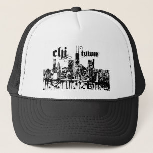 Casquette Chicago "chi-ville" a mis dessus pour votre ville