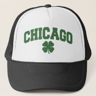 Casquette Chicago (shamrock irlandais)