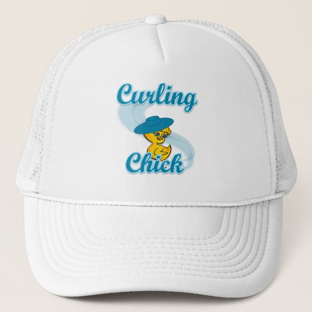 Casquette Chick de curling #3 (Devant)
