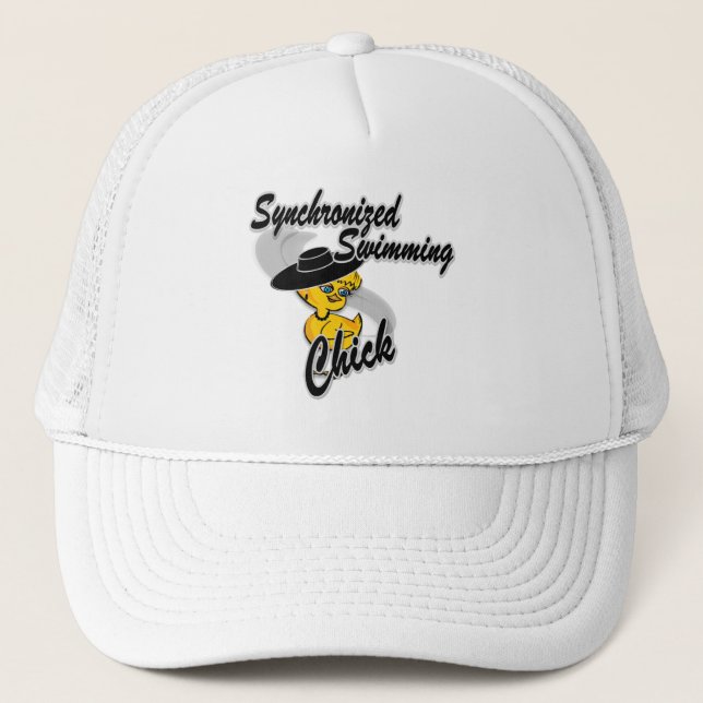 Casquette Chick de natation synchronisée #4 (Devant)
