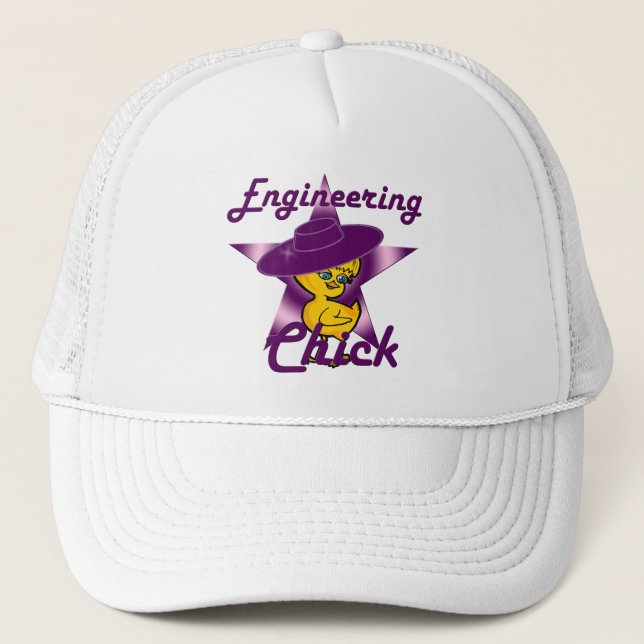 Casquette Chick d'ingénierie #9 (Devant)