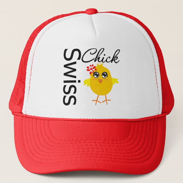 Casquette Chick suisse (Devant)