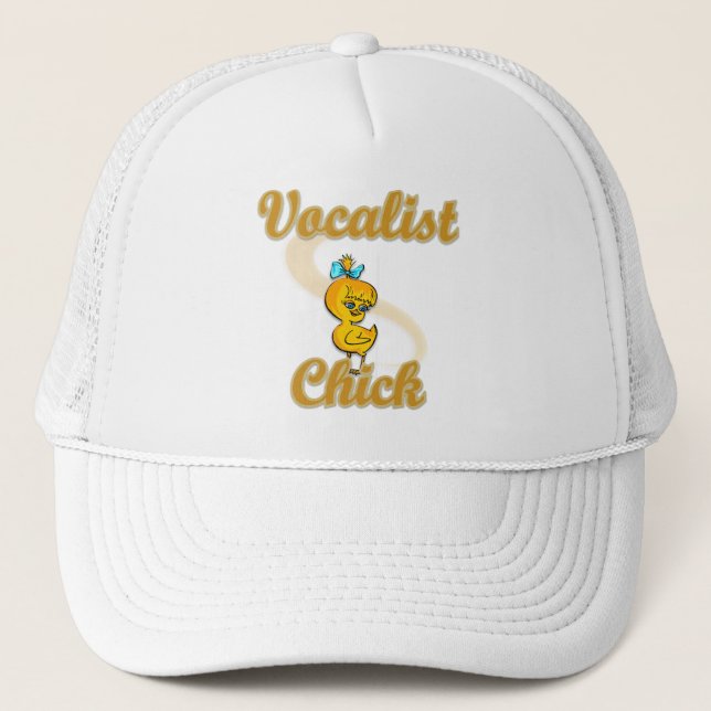 Casquette Chick vocaliste (Devant)
