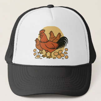 Casquette Chicken Lover Trucker Hat