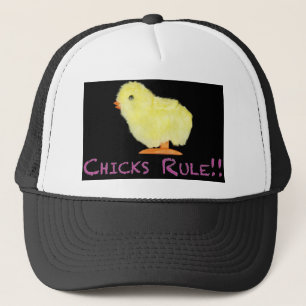 Casquette Chicks Rule Side