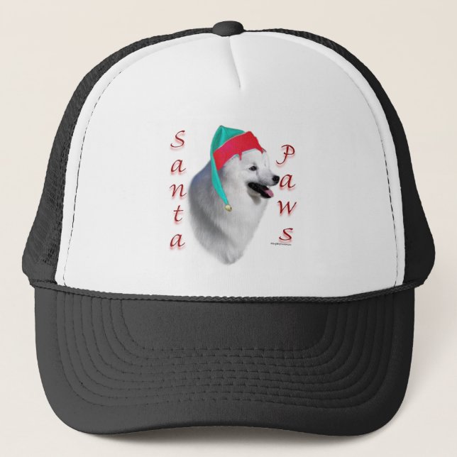 Casquette Chien américain Eskimo Père Noël Paws (Devant)