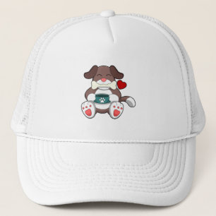 Casquette Chien avec os