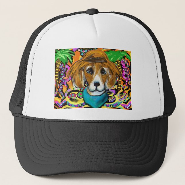 Casquette Chien beagle (Devant)