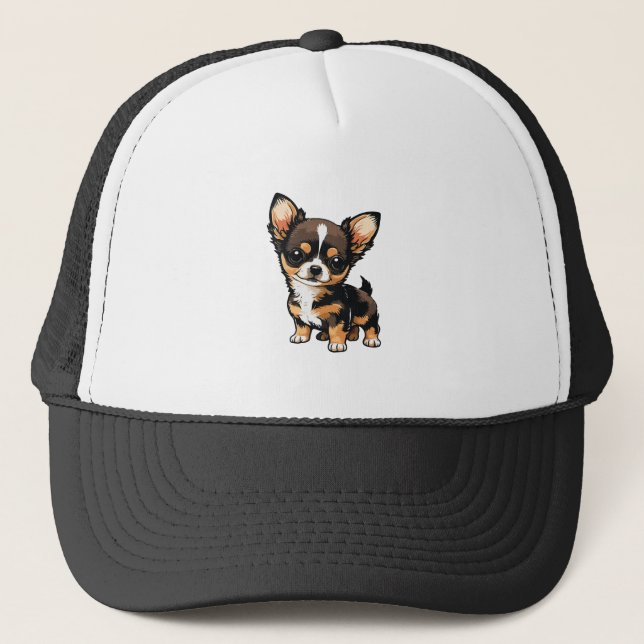 Casquette Chien Chihuahua  (Devant)