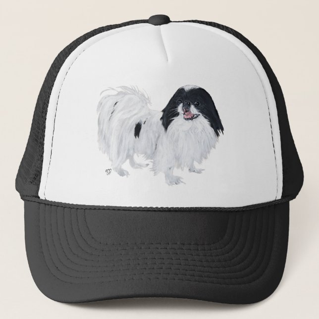Casquette Chien Chin Japonais (Devant)