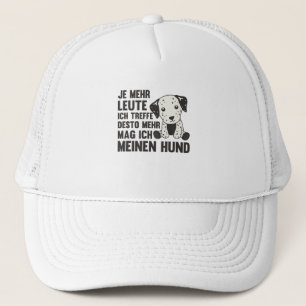 Casquette Chien Dalmatien n'aime pas les mignons chiens