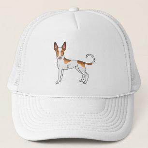 Casquette Chien de bande dessinée à poil lisse Ibizan Hound