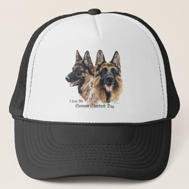 Casquette Chien de berger allemand (Devant)