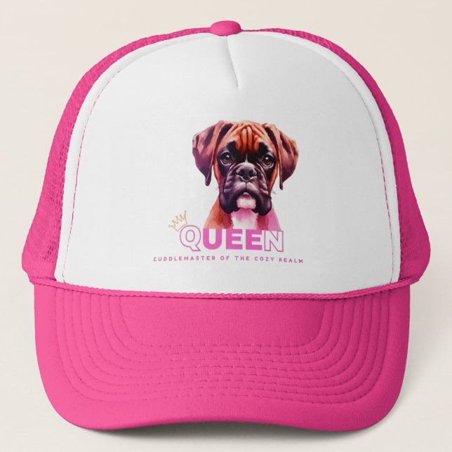 Casquette Chien de boîte : Maître de boîte Queen (Devant)