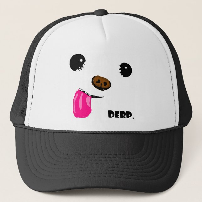 Casquette Chien de Derp (Devant)