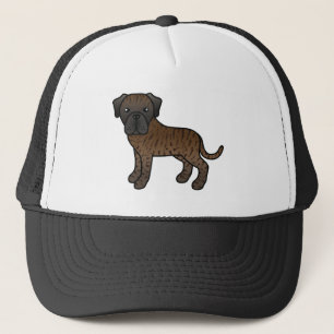 Casquette Chien de dessin animé Mastiff anglais ancien à rob