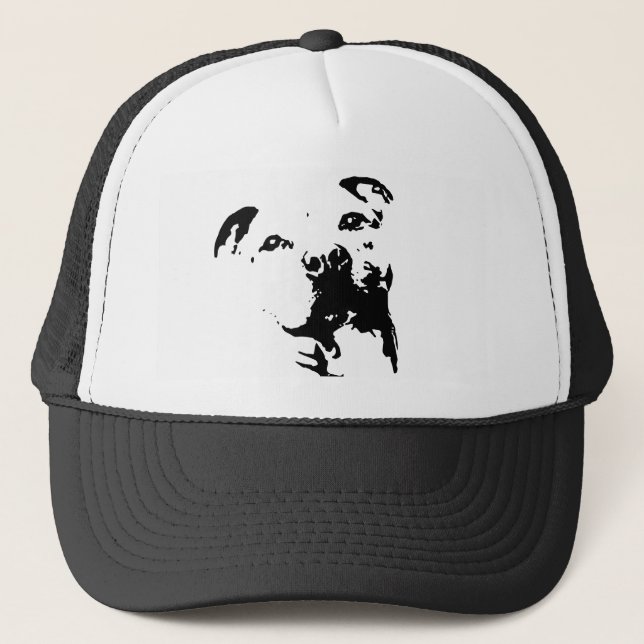 Casquette Chien de Pitbull (Devant)