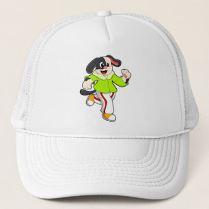 Casquette Chien en course