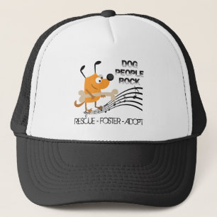Casquette Chien gens Rock Trucker Chapeau