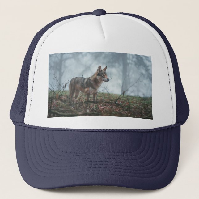 Casquette Chien-loup  (Devant)