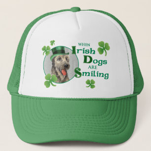 Casquette Chien-loup irlandais du jour de St Patrick