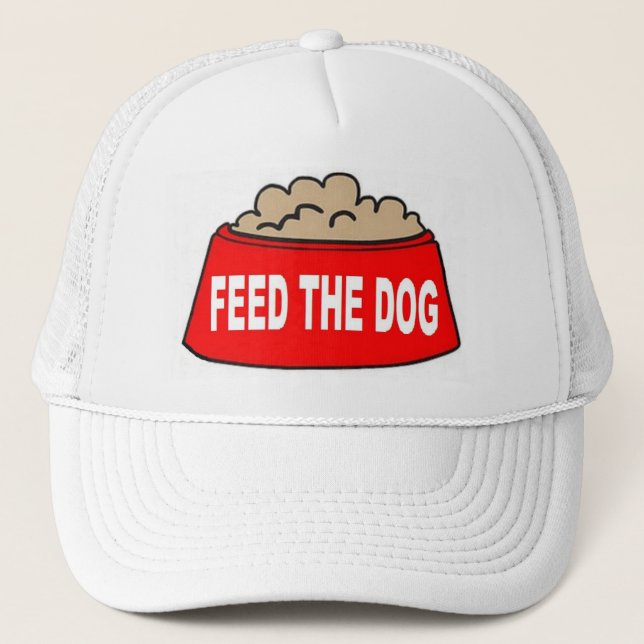Casquette Chien Nourriture Bowl Rouge Nourriture L (Devant)