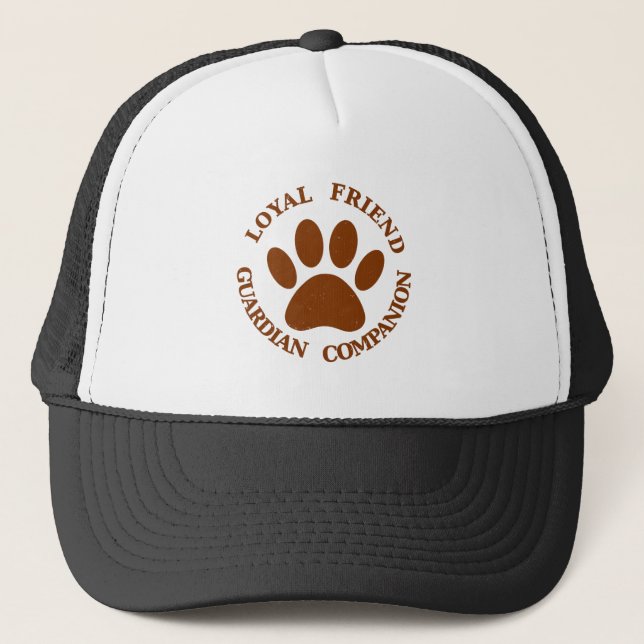 Casquette Chien Paw Loyal Friend (Devant)