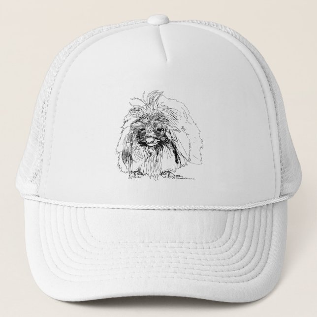 Casquette Chien Pékinois (Devant)