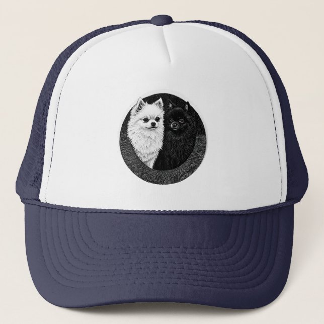 Casquette chien Spitz japonais (Devant)
