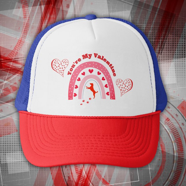 Casquette Chien Valentine - Tu es ma Saint Valentin | (Créateur téléchargé)