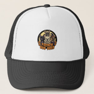 Casquette Chiens de French Boo Halloween Création Bouledogue