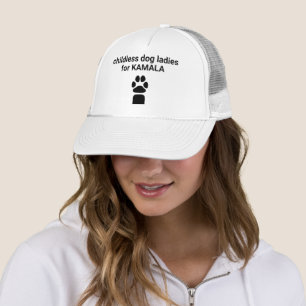 Casquette Chiens sans enfants dames pour Kamala fun Chien no