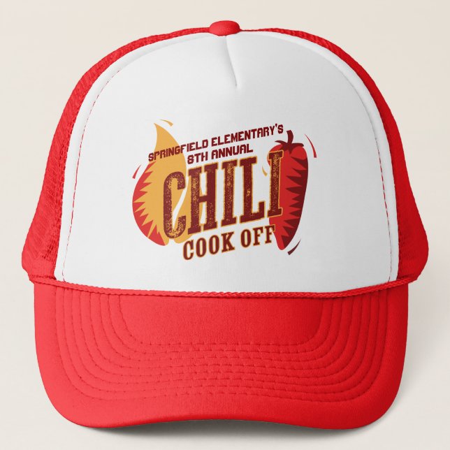 Casquette Chili Cook | Concours BBQ Cookout (Devant)