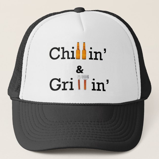 Casquette Chillin et Grillin (Devant)