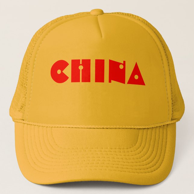 Casquette Chine (Devant)