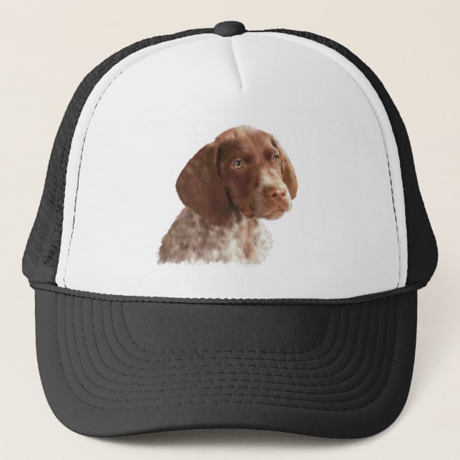 Casquette Chiot à aire courte allemand (Devant)