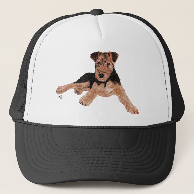 Casquette Chiots Airedale / Welsh Terrier (Devant)