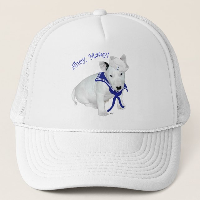Casquette Chiots Bull Terrier Marin (Devant)