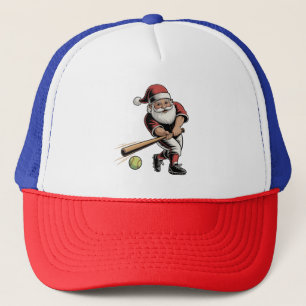 Casquette Chirstmas Softball Jouer Santa Claus Sport