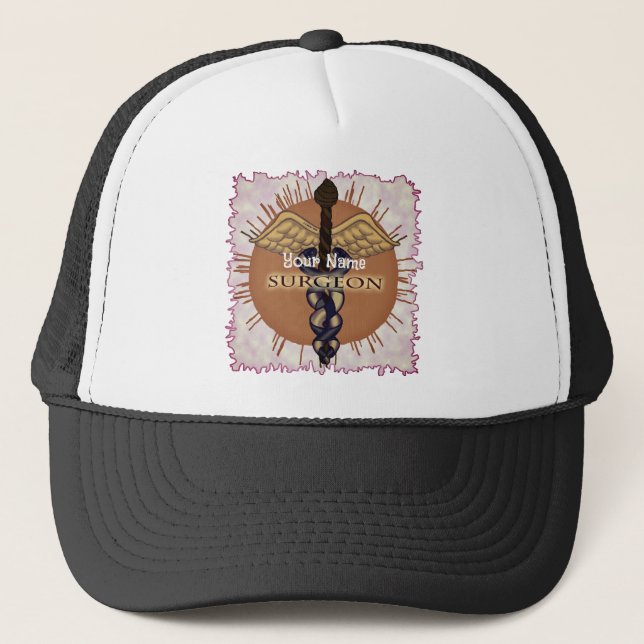 Casquette Chirurgien Caduceus (Devant)
