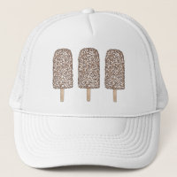 Chocolat Eclair glace Crème Popsicles Foin