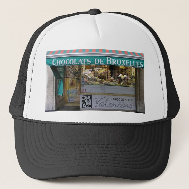 Casquette Chocolatier, Bruxelles, Belgique (Devant)